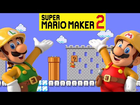 SMB: The Lost Levels: World 8 Remade in Super Mario Maker 2