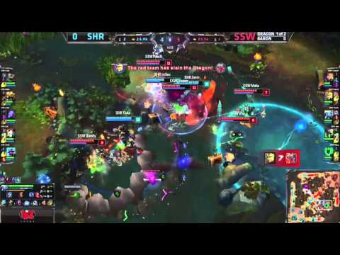 Highlights SHR vs SSW   2014 World Championship Final G3