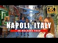 🇮🇹Naples, Italy | Walking the Streets of Italy - City Walking Tour | 4K HDR - 60fps