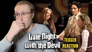 Late Night with the Devil - Teaser Trailer REACTION