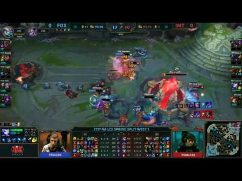 IMT vs FOX: Best of 3 - Day 2 Week 1 NA 2017 Spring Split