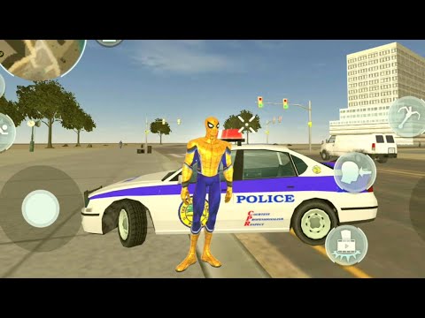 Spider Rope Hero Crime Simulator | Superhero Spider Rope Hero Super Crime City Battle - GamePlay HD