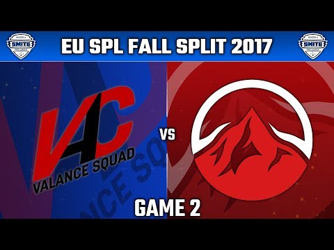SMITE Pro League Fall Split Week 5 EU 2017 - Valance Squad vs. Elevate (Game 2)