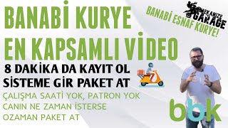 BANABİKURYE | GERÇEK PATRONSUZ KURYE | EN KAPSAMLI VİDEO |SERBEST MODE
