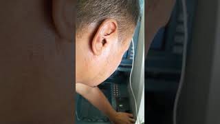 Mr. Sanjoy Operate the Machine #blindlead#Shillong#Tura#Garo/hills please share it