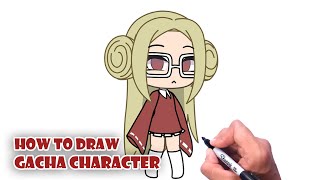 How to Draw Gacha Character | Step by step Tutorial
