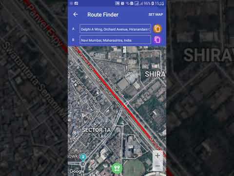 Driving Directions - Compass On Maps Video