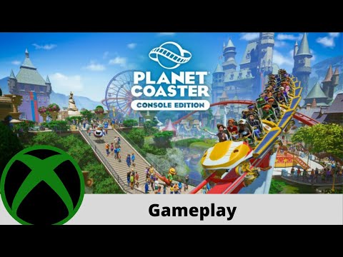 Planet Coaster: Console Edition Gameplay on Xbox One (Gamepass)