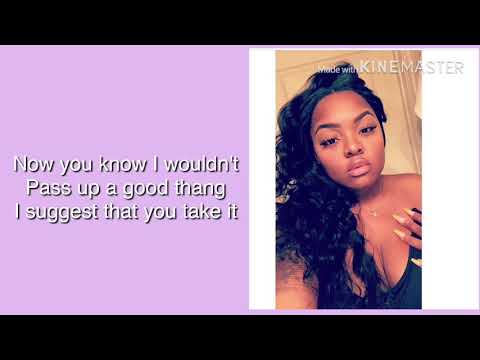 Inayah Lamis - boo’d up (remake) {Lyric Video}