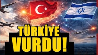 İSRAİL’E BÜYÜK DARBE! TÜRK SAVAŞ UÇAKLARI ACIMADI!
