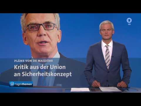 tagesthemen 21:50 Uhr, 12.08.2016
