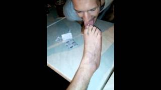 Figa diretta lecca piede rocco