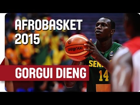 Gorgui Dieng - Amazing Performance v Mozambique - AfroBasket 2015