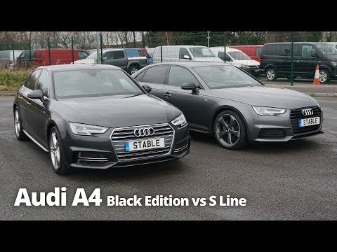 Audi A4 Saloon Black Edition vs S Line | Stable Lease