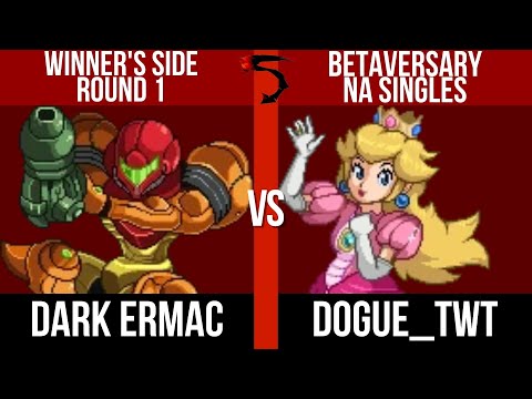 Betaversary NA Winner's: Dark Ermac (Samus) vs. Dogue_TwT (Peach, Pichu) - SSF2 Tournament