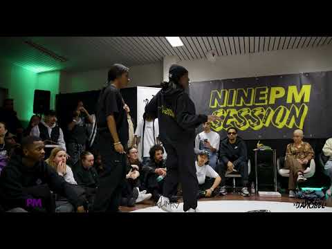 Hip Hop 2vs2 1/4 FINAL - 9PM X 100 danciBel Qualify - KOUMBA & SHAE vs SIDNEY & DENKO