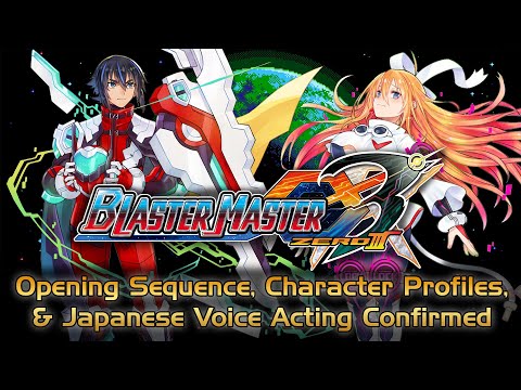 Blaster Master Zero 3 [Analysis #3] - Opening Sequence, Character Profiles, & JP Voice Acting