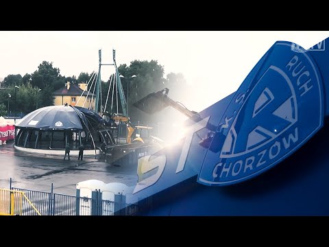 Kulisy powstania Nowej Strefy Kibiców Ruchu Chorzów (2021)