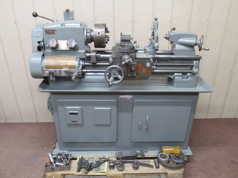 Kerry Model AG1 Tool Room Metal Lathe 11" x 24" Variable Speed + Extras
