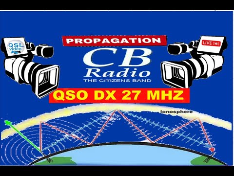 QSO DX CB RADIO 27 MHZ - 14RC446 Carlos  With  DRBE: Bunker Shelters Diploma Spain - DANKO ALBERTO