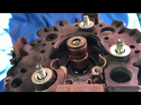Toyota Repair/Replace Alternator brushes