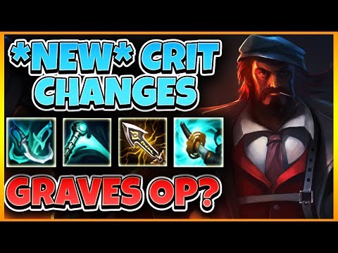 100% CRIT GRAVES *REVERTED CRIT + NEW ITEMS* | Tarzaned