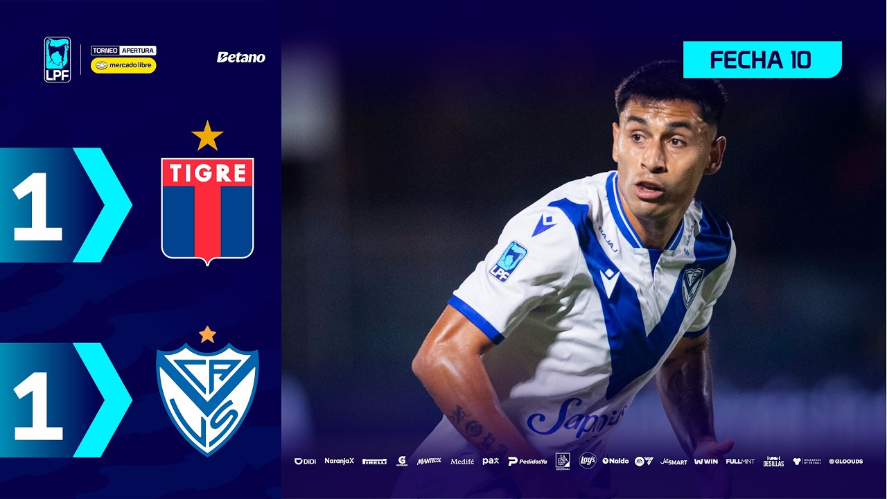 Tigre vs Vélez Sarsfield Highlights
