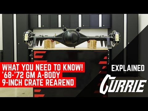 WHAT COMES WITH A '68-'72 GM A-BODY CURRIE 9-INCH CRATE REAREND | EXPLAINED