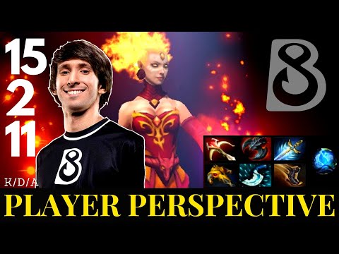 DENDI LINA [Middle] K/D/A PERSPECTIVE - PRO DOTA 2 GAMEPLAY