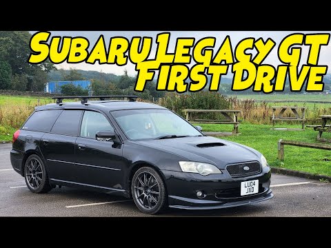Subaru Legacy TURBO First Drive out