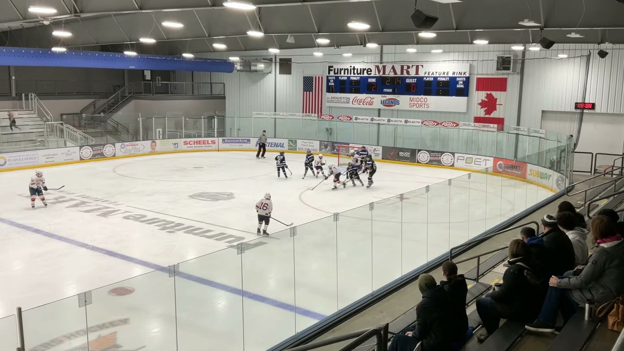 Game 24 Sioux Falls 3-0: Ronan scores unassisted