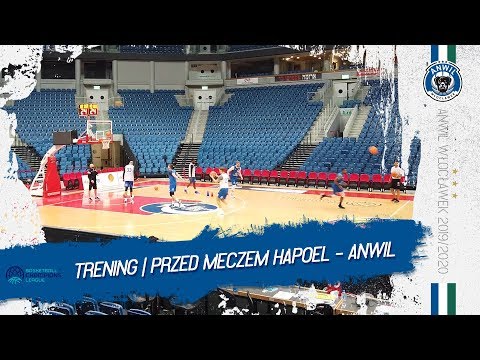 Trening | Przed meczem Hapoel Jerozolima - Anwil Włocławek