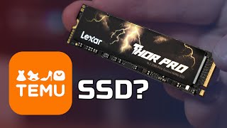 Should you buy an SSD from TEMU? (Lexar Thor Pro Review)