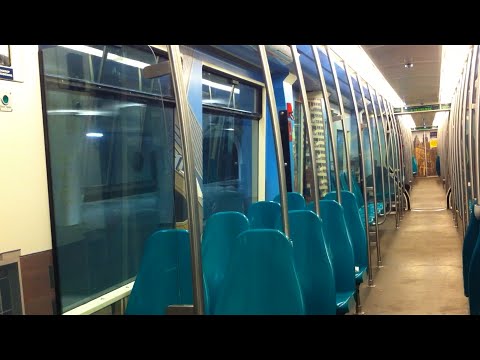 RET Metro Rit Schiedam Centrum - Eendrachtsplein (in rijtuig 5404 met thema: 'Rotterdam')