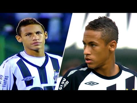 17 Years Old Neymar - The Wonderkid