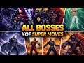 All KOF Final Bosses Their Super Moves KOF94 KOF15