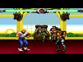 BTW MUGEN Axel Stone Vs Adam Hunter
