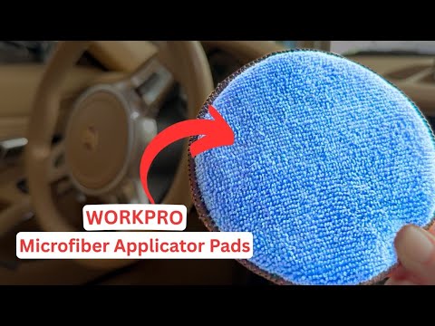 WORKPRO Applicator Pads Review (12 Pack) | DIYer's Car Wax, Polish & Cleaning Must-Have