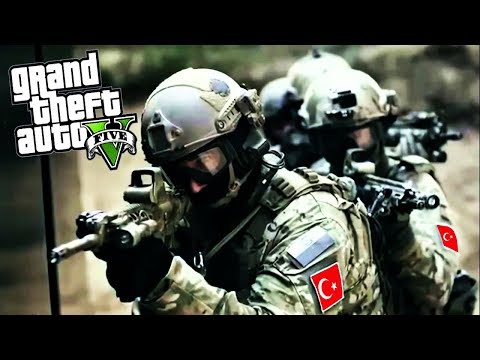 ÖZEL KUVVETLER GELDİ YAT YERE YAT! - GTA 5 SÖZ DİZİSİ MODU