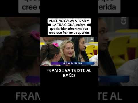 Ariel traiciona a Francisca y la deja en placa / GH CHILE 2023