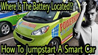 How To Jumpstart A Smart Car | Smart ForTwo