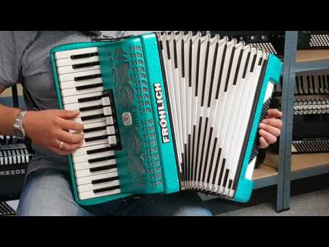 Klangprobe Akkordeon Fröhlich Händel/ Weltmeister Achat 72