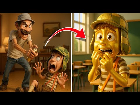 CHAVITO ES PINTADO DE DORADO...pero lo que ¡¡LLEGARÁ TE DEJARÁ HELADO!!😱💔😭--Compilación Completa #16