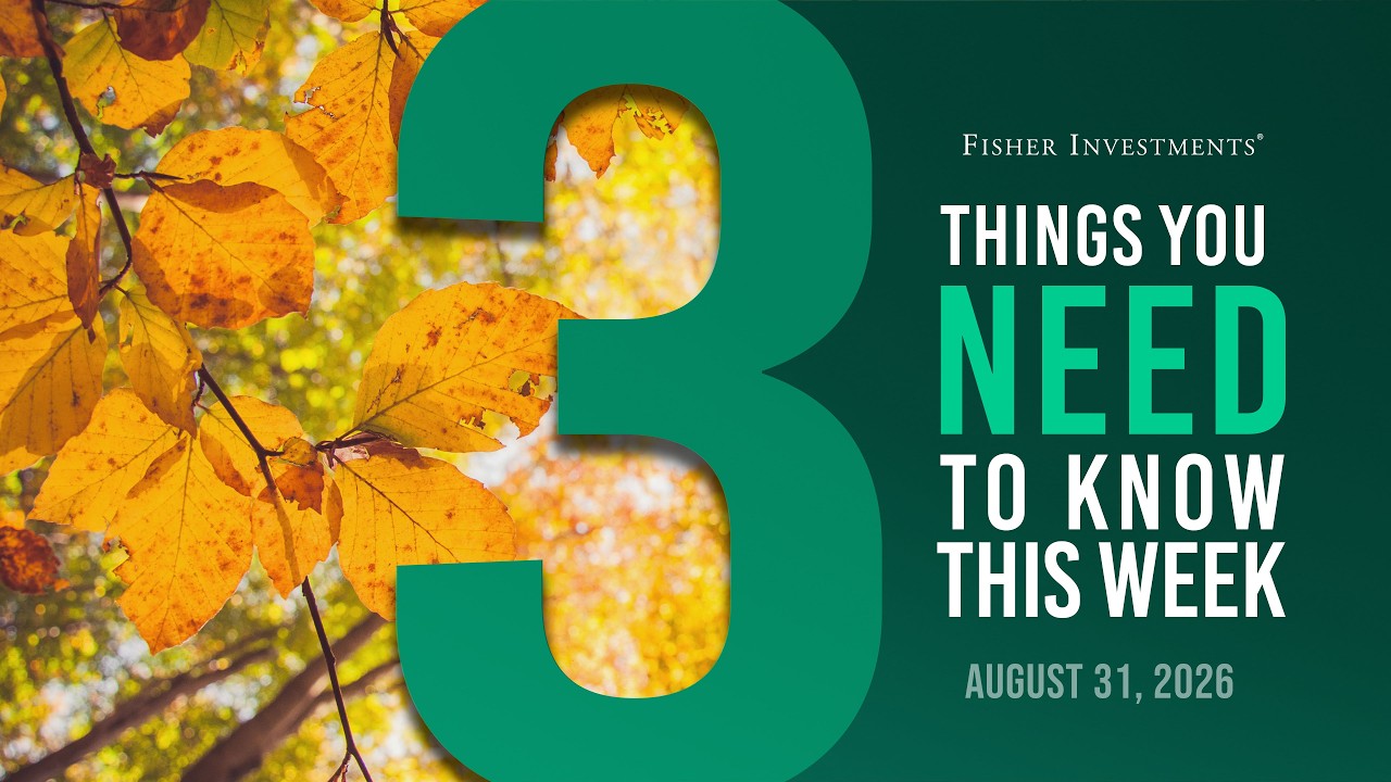 3 Things You Need to Know This Week | Global PMIs, US Jobs, Seasonality Fears