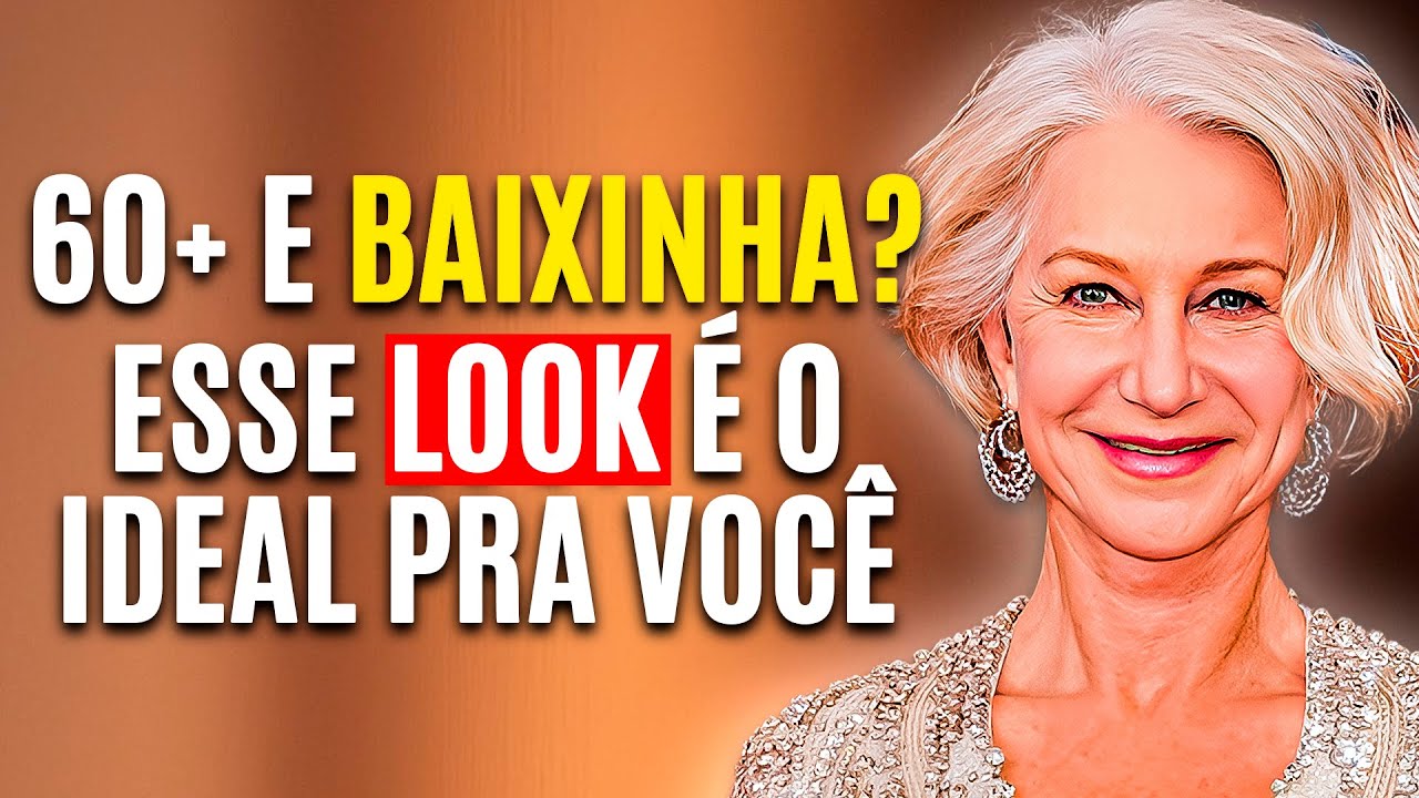 Tem mais de 60 e é baixinha? Estas roupas são para você!
