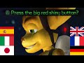 Big Red Shiny Button Multilanguage Ratchet Clank PS2