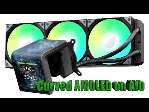 Tryx Panorama SE 360 ARGB - Unboxing & AMOLED display demo