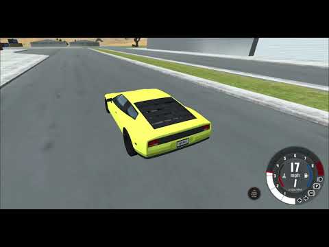 Slalom Test (Moose Test) Beam NG