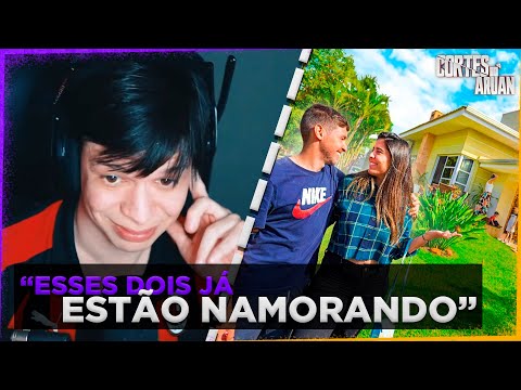 ARUAN REAGE A LEVEI A DANI PRA CONHECER A CASA NOVA DOS MEUS PAIS (RENAN FIORINI) - Cortes do Aruan