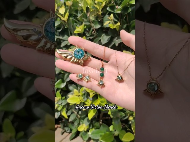 Vídeo relacionado con TopLucky Genshin Anemo - Llavero de ojo de Dios, colgante de figura de juego dorada, llavero unisex para niños, accesorios de cosplay, amarillo, amarillo, M